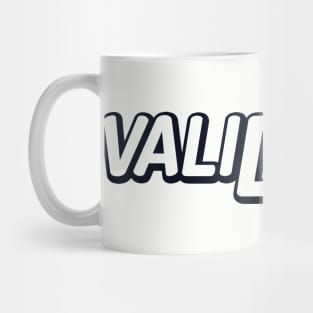 ValiDate logo black Mug